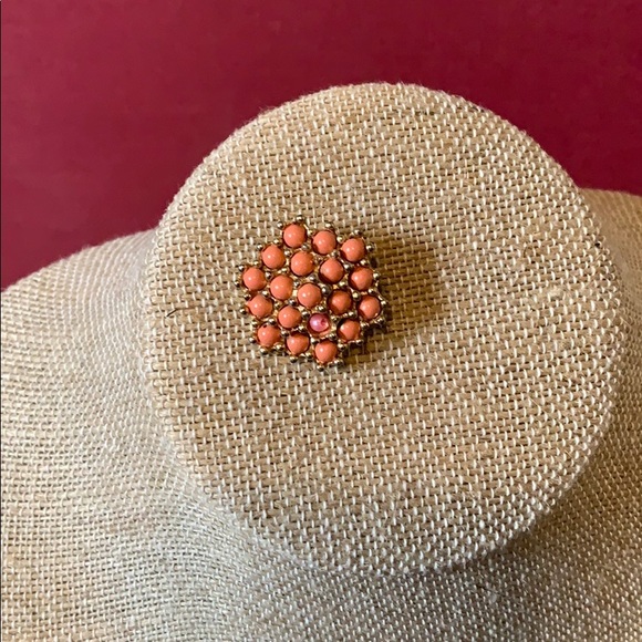 3/$15 Peachy Keen Brooch - Picture 2 of 3